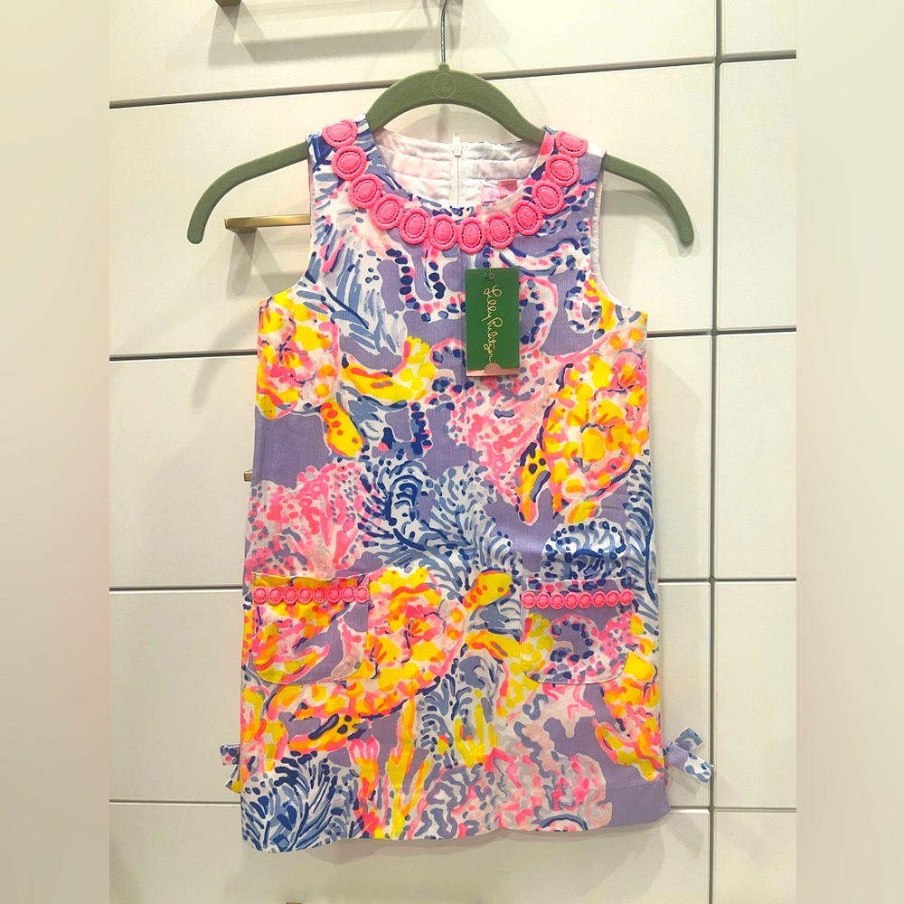 NWT Lilly Pulitzer girls LITTLE LILLY CLASSIC SHIFT